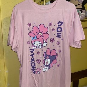 New Pink Sanrio Cute Tee!